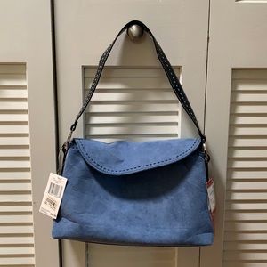 Tommy Hilfiger Faux Suede Hobo